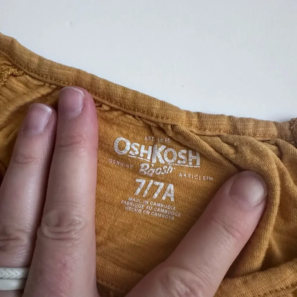 Oshkosh eyelet tee